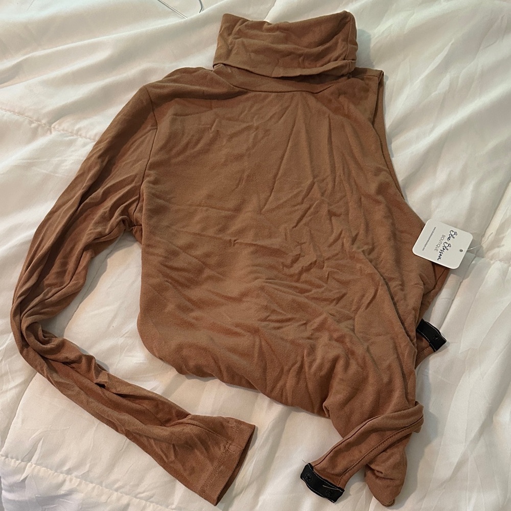 Blue Blush Tan Bodysuit